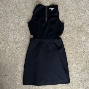 Abercrombie & Fitch Black Side-Cutout Dress